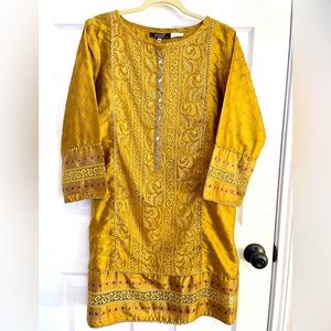 Mustard Kurta Pakistani | India Shirt